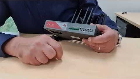 How to insert your SIM cards on a Comset CM770W-6G Gigabit 4G Router