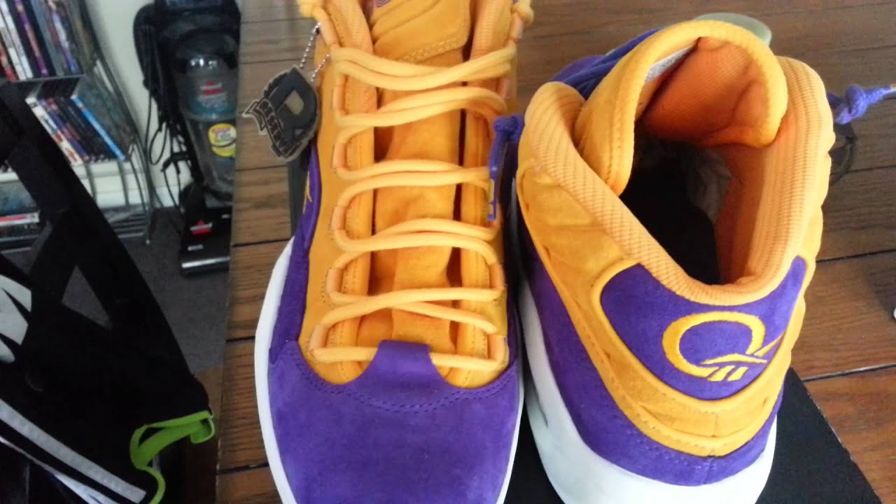 Reebok question Allen iverson crocus Lakers answer sns sneakernstuff