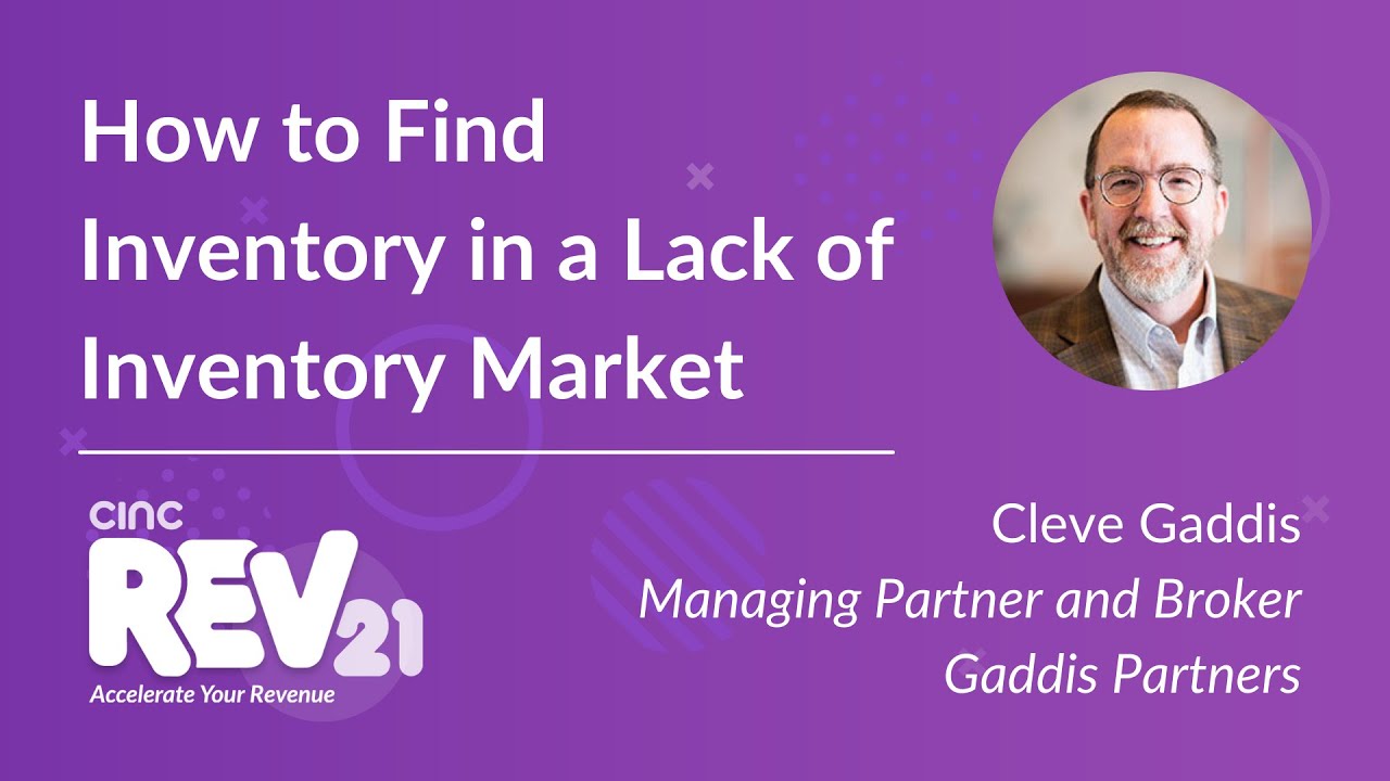 How to Find Inventory In a Lack of Inventory Market