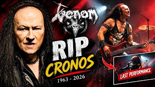 Venom Frontman Cronos Dies at 63 | Conrad “Cronos” Lant Has Died | Venom Legend Dead