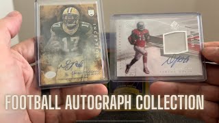 My Football Card Autograph Collection