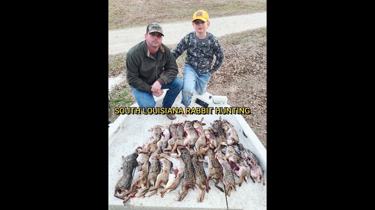 SOUTH LOUISIANA RABBIT HUNTING - YouTube