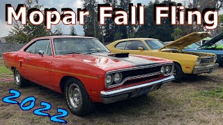 Fall Fling Mopar Car Show 2022 At Woodley Park In Van Nuys, California