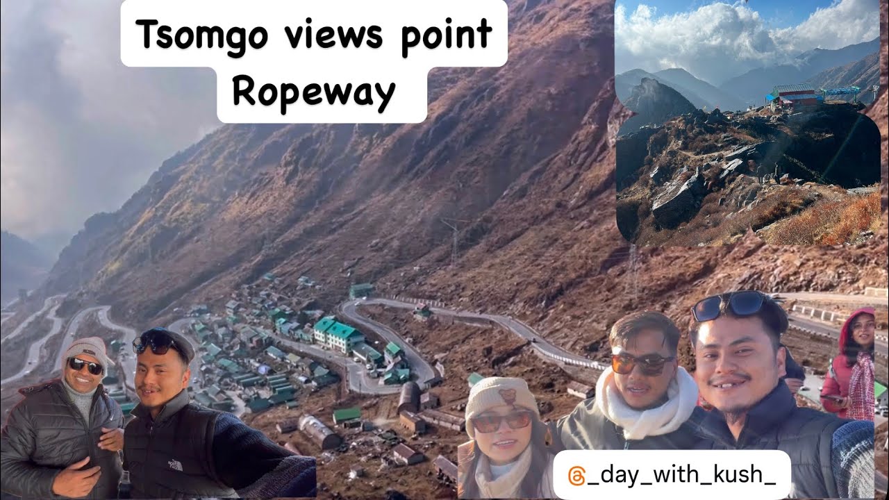 Tsomgo Ropeway Picture Life ma first time ropeway experience garayo n wonderful view tsomgo ...