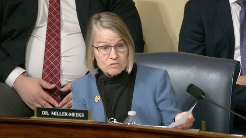 Rep. Miller-Meeks Remarks During HVAC Hearing on the Future of Data Privacy and AI at VA