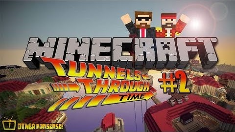 Minecraft - Tunnels Through Time! - Part 2 - Alien trash compactor...
