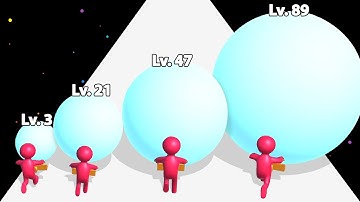 Snow Ball Run 3D - Level Up Balls (ASMR, All Levels)