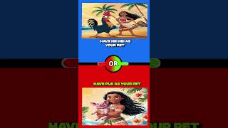 Moana 2 Would You Rather? #shorts #quiz #viral #moana2 #wouldyourather