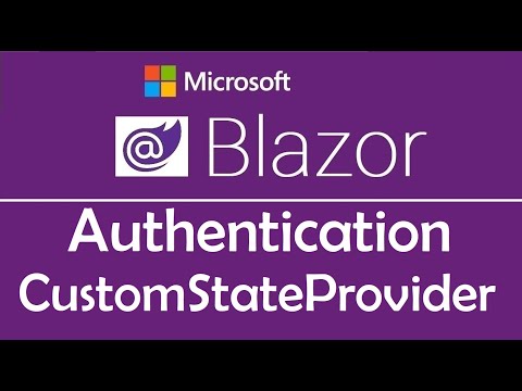 Blazor Tutorial : Authentication | Custom AuthenticationStateProvider - EP12