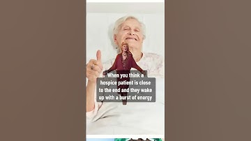 That end of life phenomenon the rally! #hospicenurse #hospice