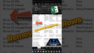 Excel Tip: Remove Empty Rows in Seconds