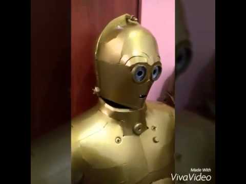Cosplay C3po By Msoaresmaker Youtube