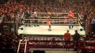 The Miz vs John Cena at London's O2 Arena (9/11/2010)