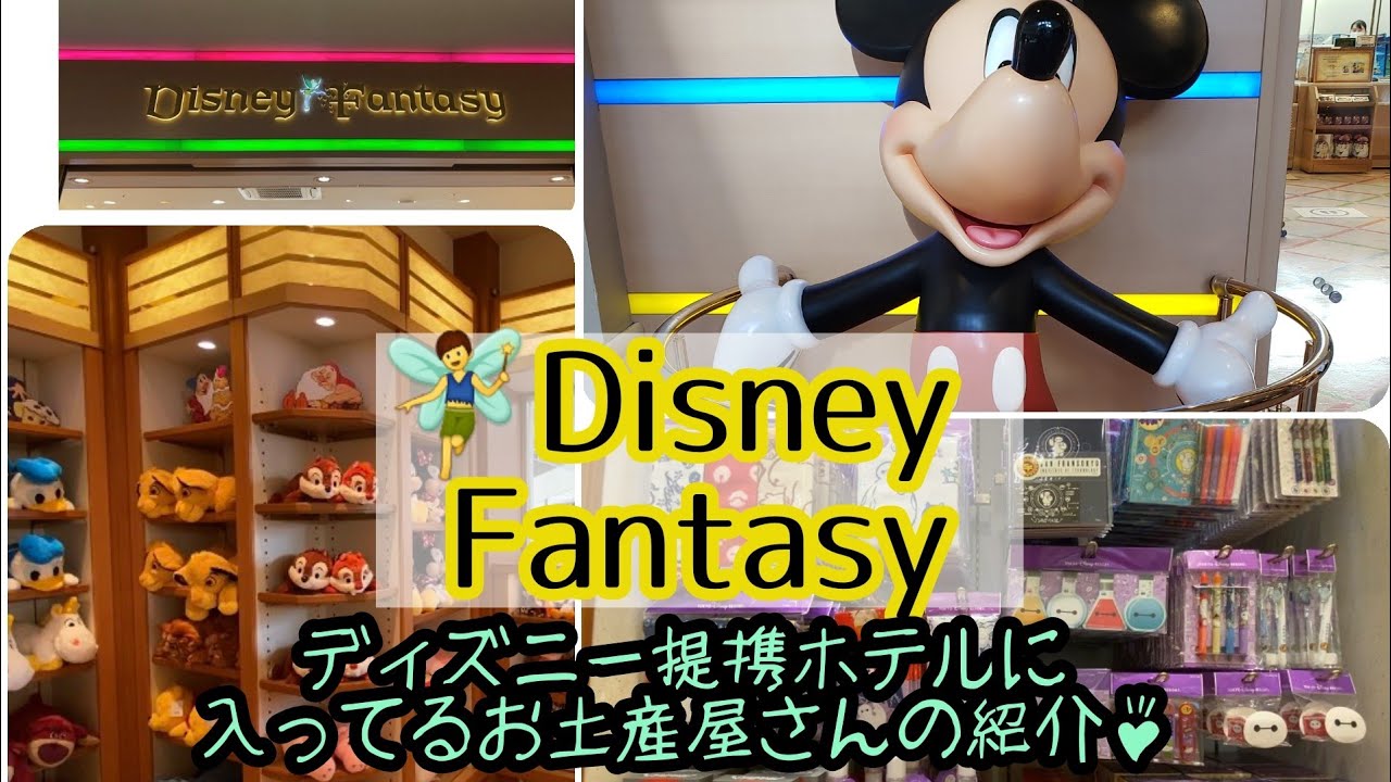 ディズニーファンタジー 超穴場 ディズニー提携ホテル 三井ガーデンホテルプラナ東京ベイのショップ ここにしかないグッズも多数 Youtube