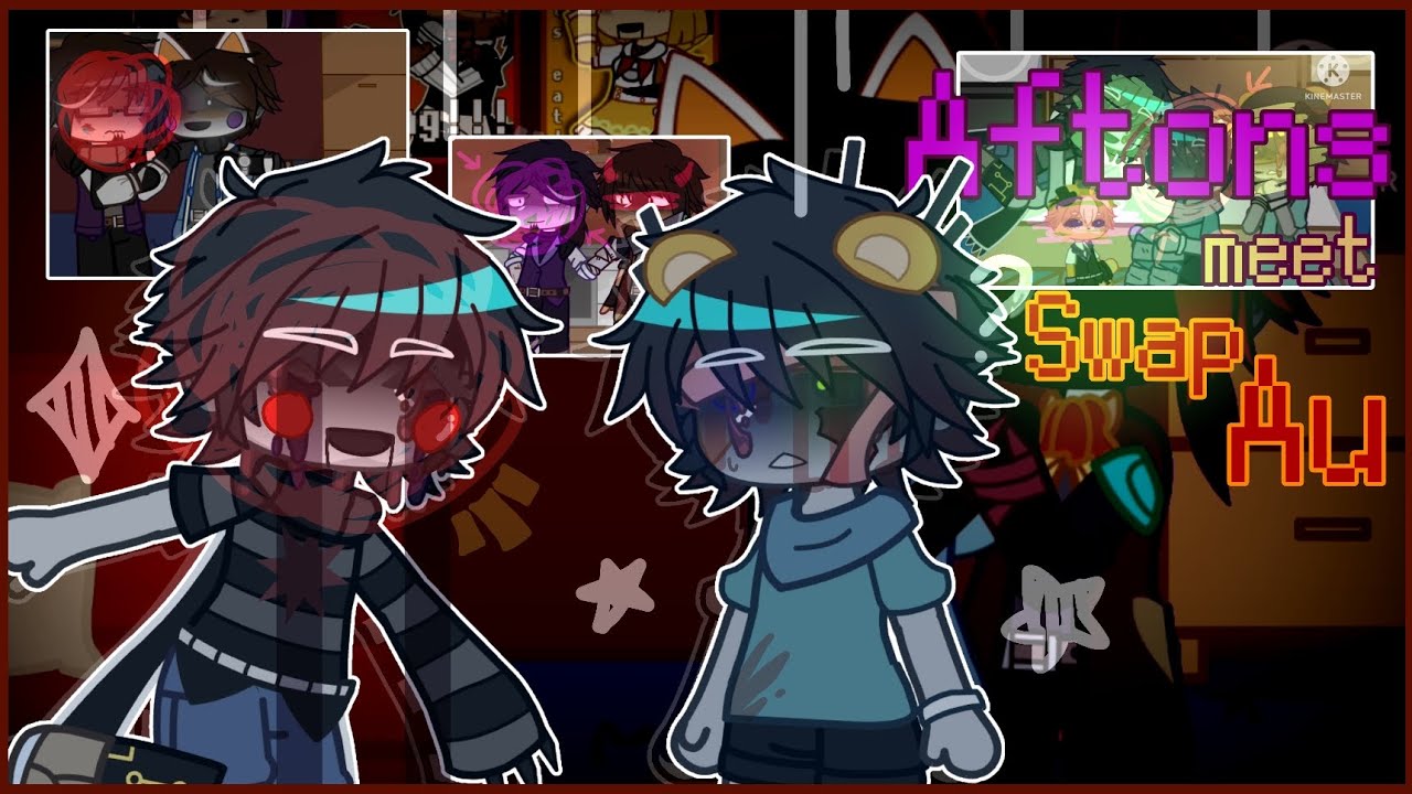 Aftons meet The Swap Au{Part 1} [Warning:I felt Cringe]