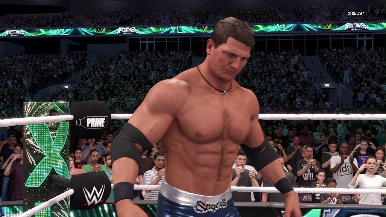 WWE 2K25 AJ Styles Retro vs Undertaker 90'