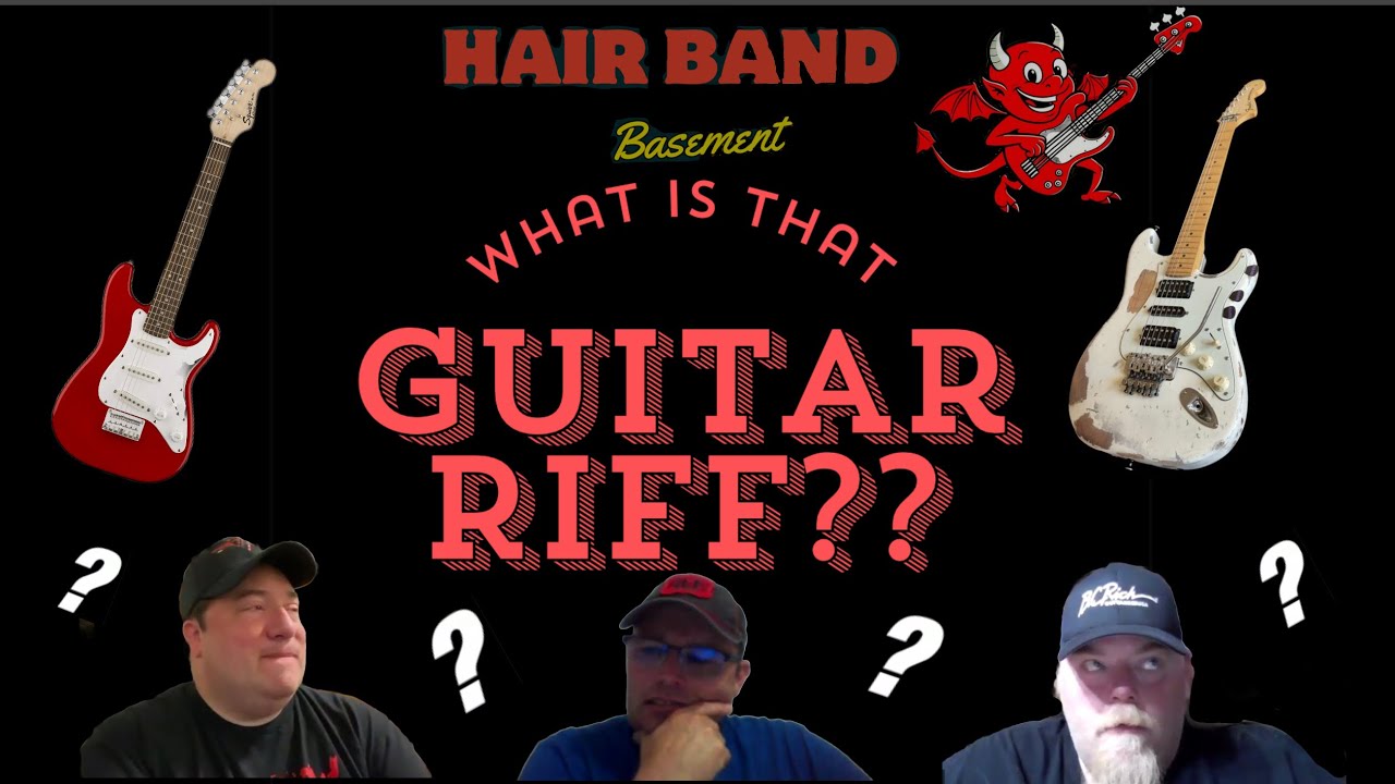 The Best Guitar Riffs In Hair Metal! - YouTube