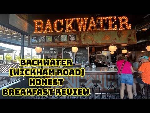 Backwater Melbourne Florida Restaurant #food #review