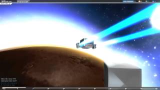 Robocraft glitch outside of garage fun
