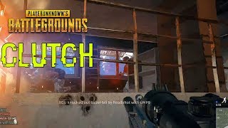 PUBG | CLUTCH |  Battlegrounds 1st person Squad Play (1pp Gameplay)