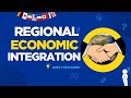 Regional Economic Integration Explained | 6 Levels, Trade Creation & Diversion | Easy with Examples