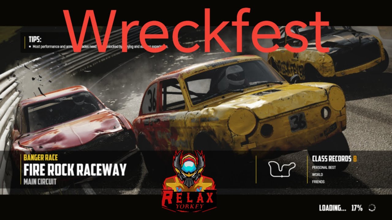 Wreckfest Fire Rock Raceway I love this game