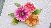 Watercolor Flowers Series #20: No Line Mothers Day Flowers - YouTube