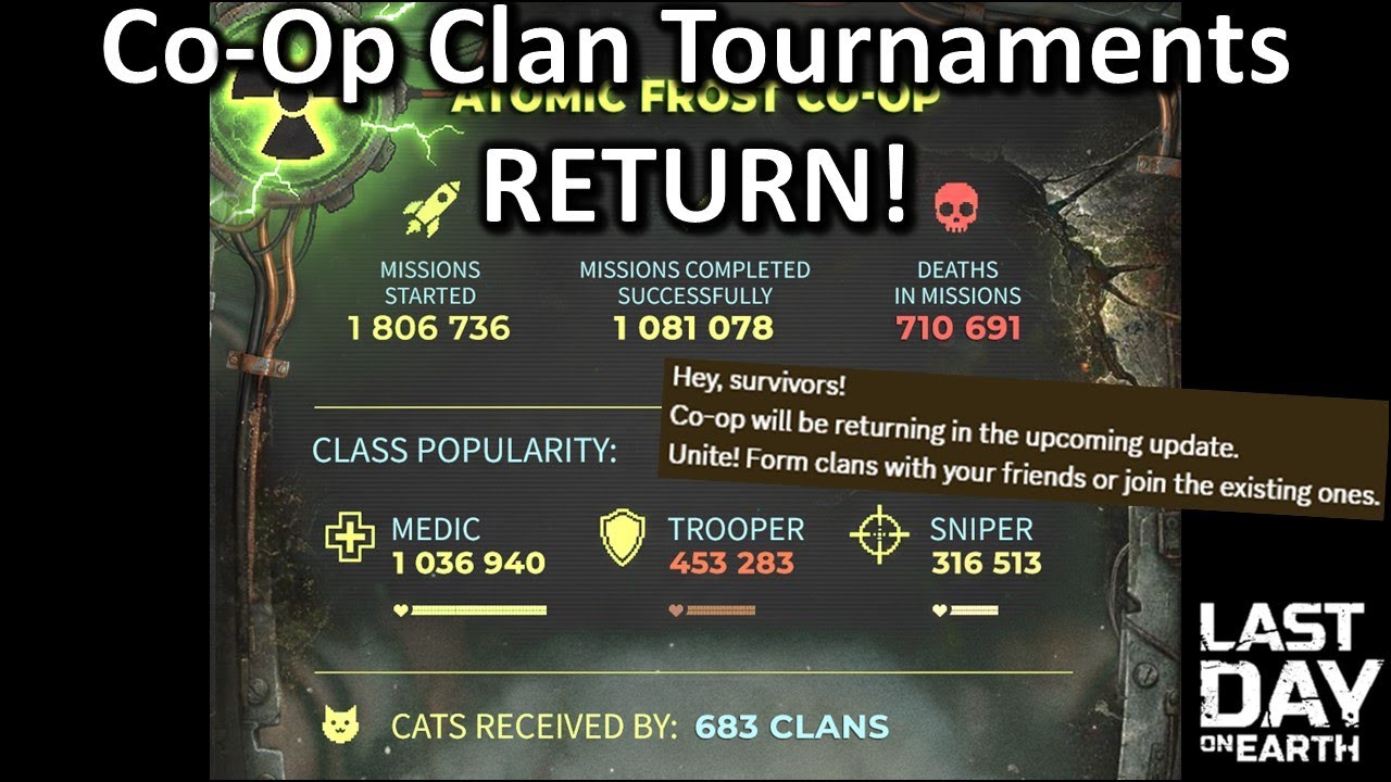 Совместные клановые турниры возвращаются, вы готовы? [Последний день на Земле: Выживание]