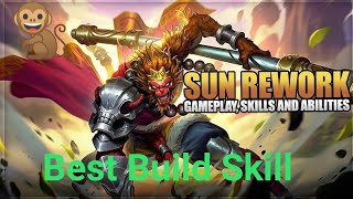 Monkey King | Auto Kills - Without Moving | Sun Rework Mobile Legends Bang Bang 2019