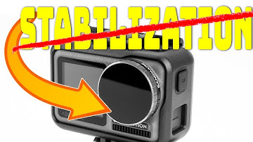 This kills your Stabilization!!/ND filters can cause Problems With you Dji Osmo Action!