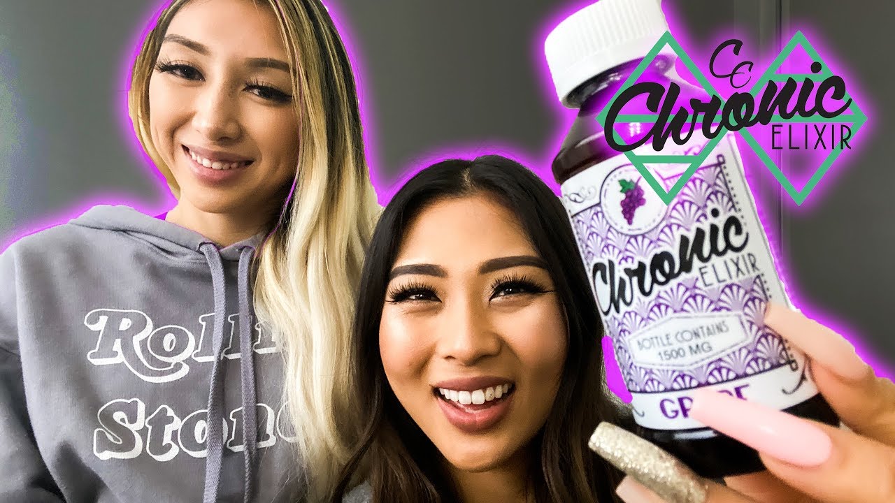 Trying THC SYRUP (1000mg)