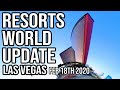Resorts World Construction Update Spring 2020 - YouTube