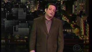 Andy Kindler on Letterman 1/19/07