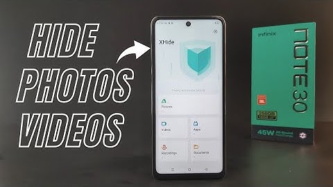 How To Hide Photo, Video In Infinix Note 30, Pro | Step By Step |