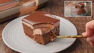 طريقة عمل الكيك بدون بيض منال العالم |كيك اسفنجي بدون بيض| Cake without eggs