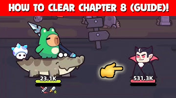 Capybara Go Chapter 8 (Twilight Citadel) Guide | Clear Chapter 8 As F2P!