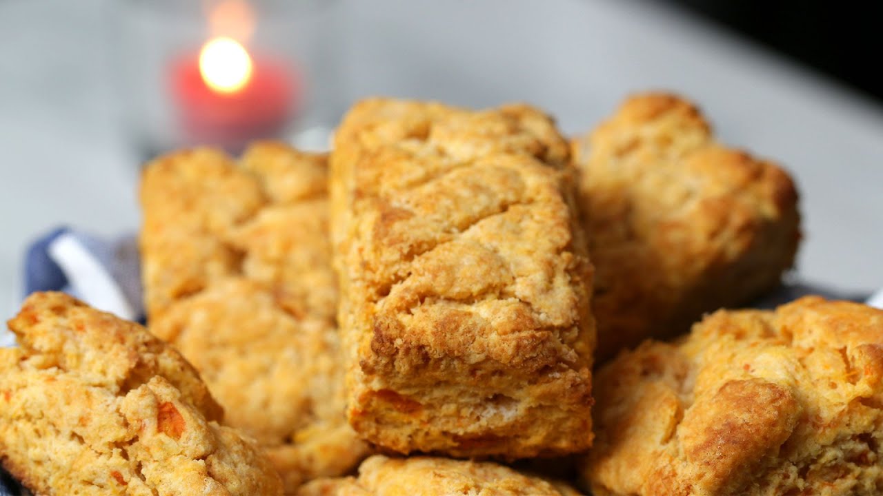 Sweet Potato Biscuits With Honey Butter Tasty