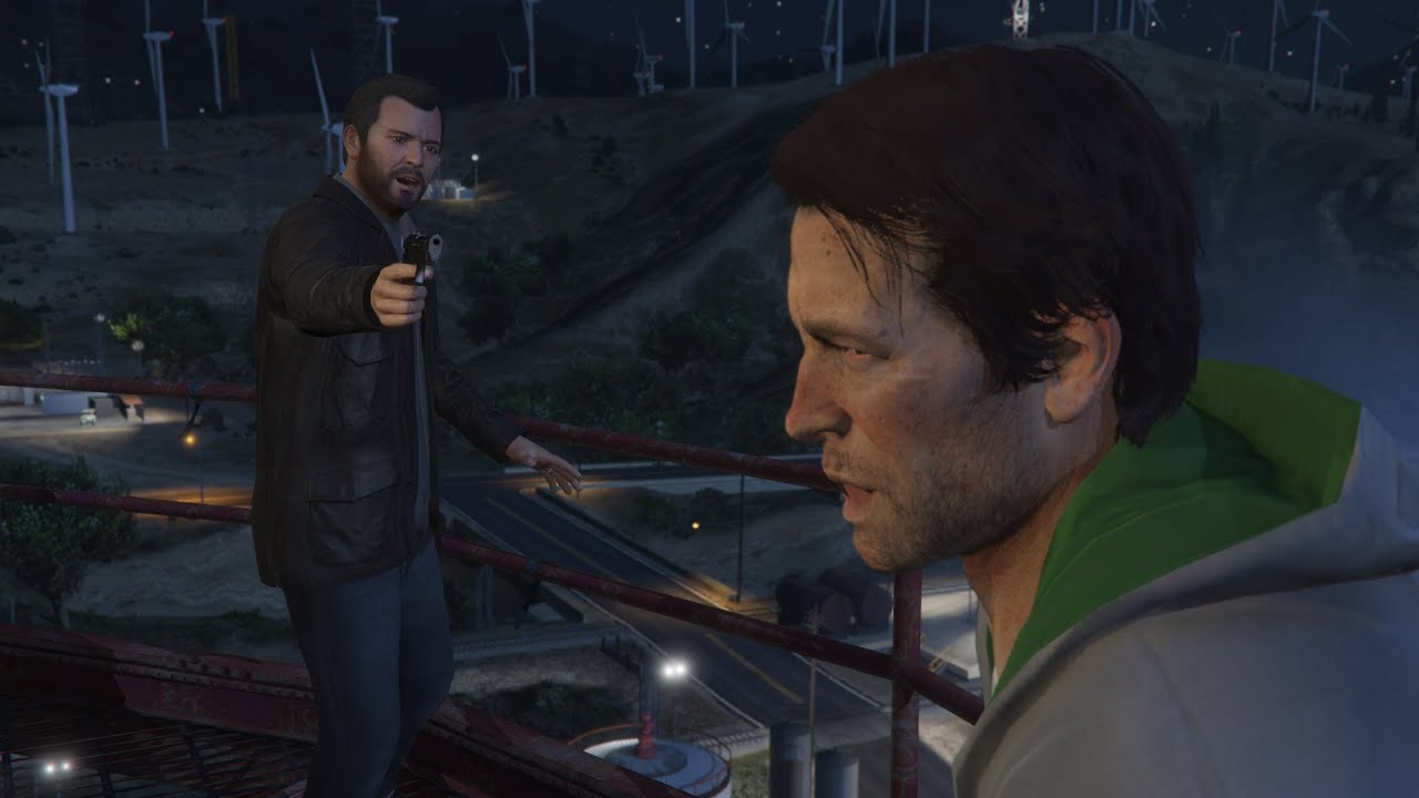 GTA 5 Arthur Morgan Kills Michael De Santa Red Dead Auto YouTube