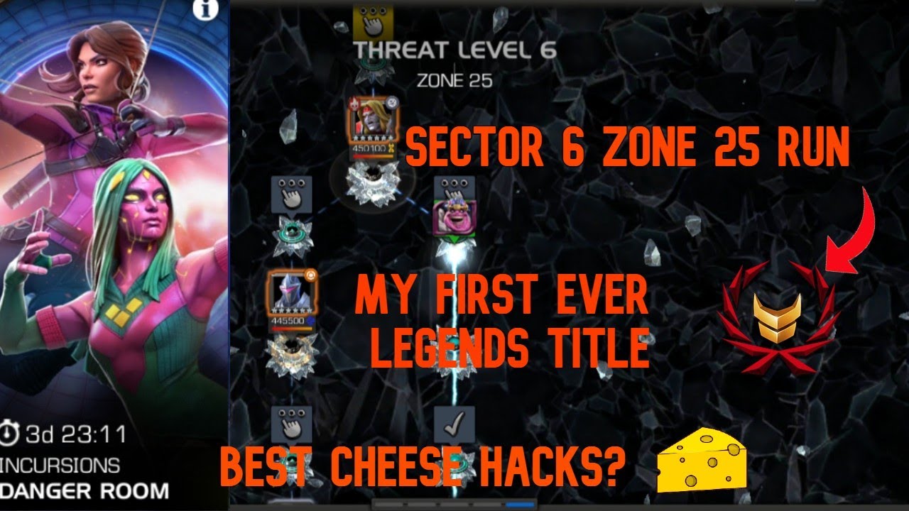 Danger Room Zone 21 to Zone 25 Bosses | Threat Lv 6 | Without suicides | Best Team? | Madness