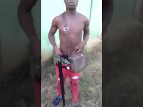 Man Fight Cultist Preparing To Kill Black Axe Members In Kill Benin!