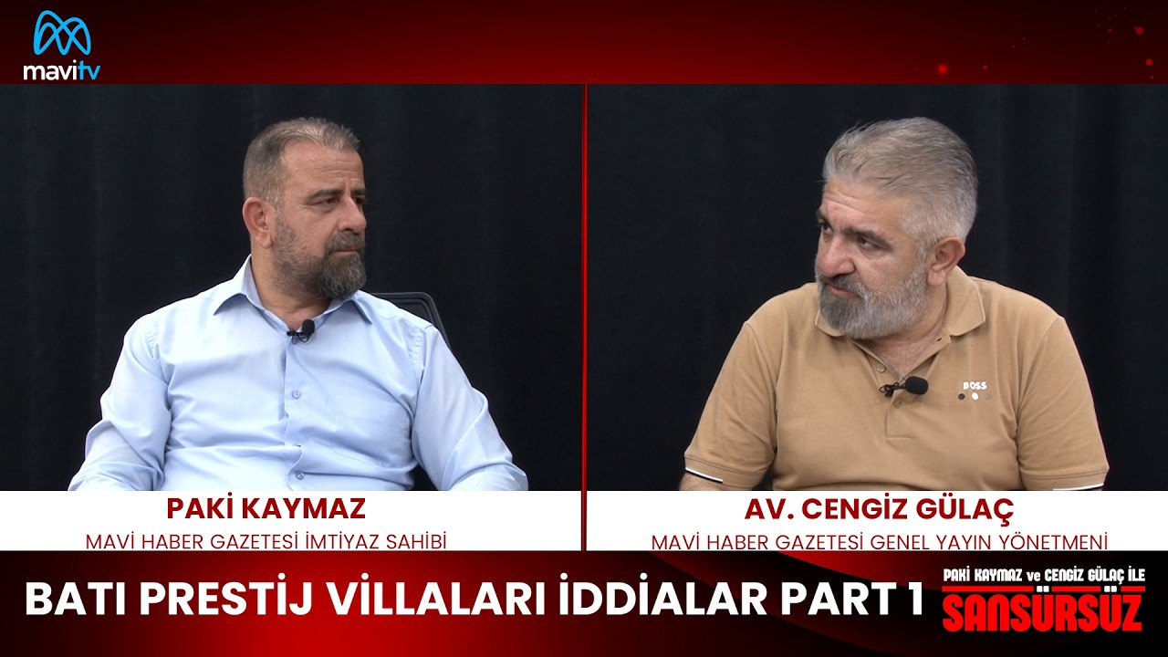 SANSÜRSÜZ 99. BÖLÜM  BATI PRESTİJ VİLLALARI İDDİALAR PART 1