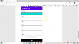 Practical No 14 Part 1