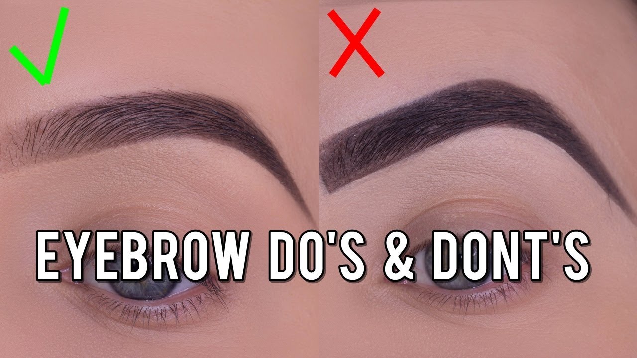 EYEBROW Do's and Dont's | EASY Tips that will help you!