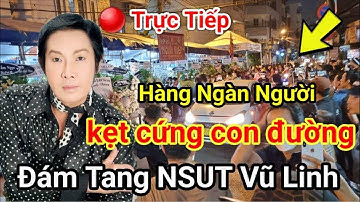 Trực Tiếp: Tối 6/3 Tangg Lễ NSUT Vũ Linh Nhiều Nghệ Sĩ Đến Viếngg