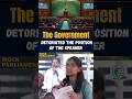 The Government detoriated the position of the speaker || KPs 2st Century College
