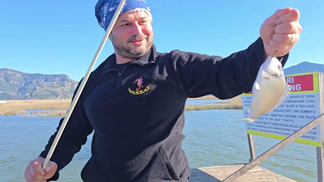 TAKİPÇİMİZ İLE KEYİFLİ  BİR BALIK AVI YAPTIK