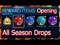 Opening All My Season Reward Drops! Rocket League