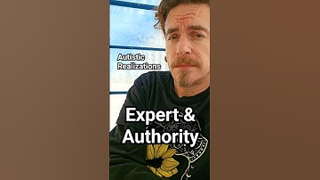Autistic Realizations: Expert & Authority  #WaltonBigfootJames #autism #cptsd #short #shorts