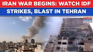 Iran War Begins Idf Launches Preemptive Strikes Loud Explosions In Tehran Watch