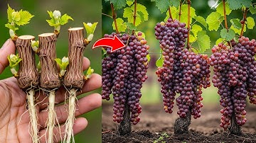You’ll Never Believe How Easily New Grape Vines Grow from Old Cuttings Using This Simple Method!